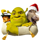 Shrek and Donkey and Puss-128