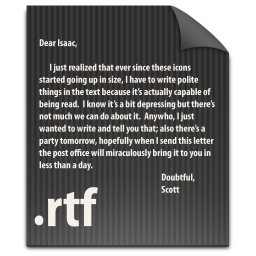 File RTF