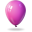 Ballon pink-32