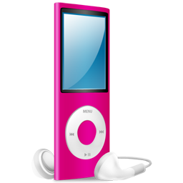 iPod Nano pink on