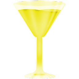 Wineglass yellow-256