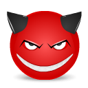 Devil smile