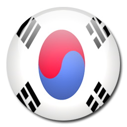 South Korea Flag-256