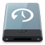 HDD Graphite Time Machine W icon