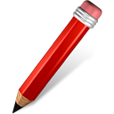 Pencil red-128