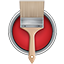 Paint Can With Brush icon