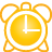 Alarm Clock yellow icon