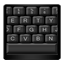 Black Keyboard icon