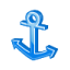 Glossy Anchor icon