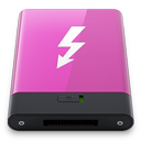 HDD Pink Thunderbolt W-128