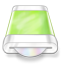 Drive Green Disk icon