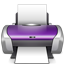 Purple Printer icon