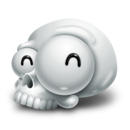 Happy Skull-256