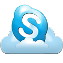 Skype cloud-128