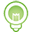 Light Bulb green-32