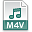 File Extension M4v