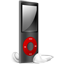 iPod Nano black and red off-64