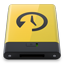 HDD Yellow Time Machine icon