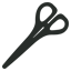 Scissors outline icon