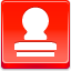 Stamp Red icon