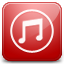 iTunes red icon
