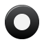 button black rec icon