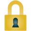 Lock simple icon
