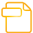 Document File yellow