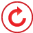 Button Rotate Cw red