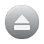 button grey eject icon
