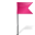 Map Marker Flag 4 Right Pink-32