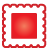 Stamp red