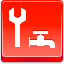 Plumbing Red icon
