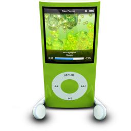 Green iPod Nano