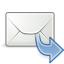 Gnome Mail Forward icon
