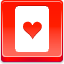 Hearts Card Red icon