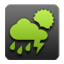Wheather green Icon