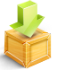 3D Download Icon