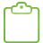 Clipboard green icon