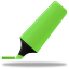 Highlightmarker green Icon