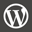 Wordpress Logo Metro icon