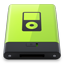 HDD Green iPod icon