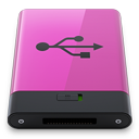 HDD Pink USB B-128