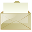 Mail brown icon
