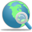 Search globe icon