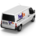 Van FedEx Back-128