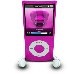 Pink iPod Nano-256