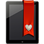 iPad Bookmark icon