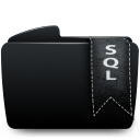 Folder black sql-128