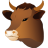 Bull head icon